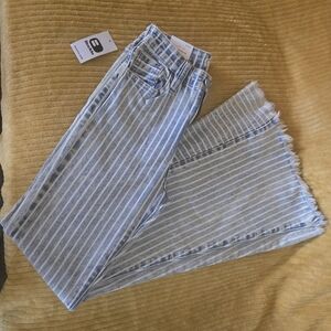 Buckle Flare High Rise Jeans